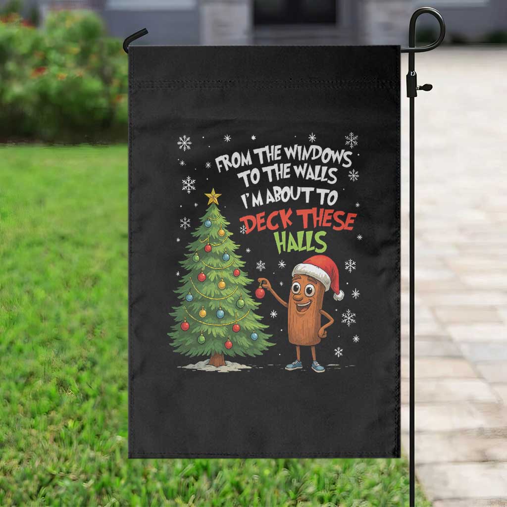 Funny Christmas Italian Brainrot Garden Flag Funny Memes From The Windows to the Walls I'm About To TS10 Print Your Wear