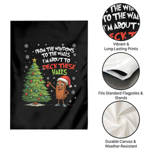 Funny Christmas Italian Brainrot Garden Flag Funny Memes From The Windows to the Walls I'm About To TS10 Print Your Wear