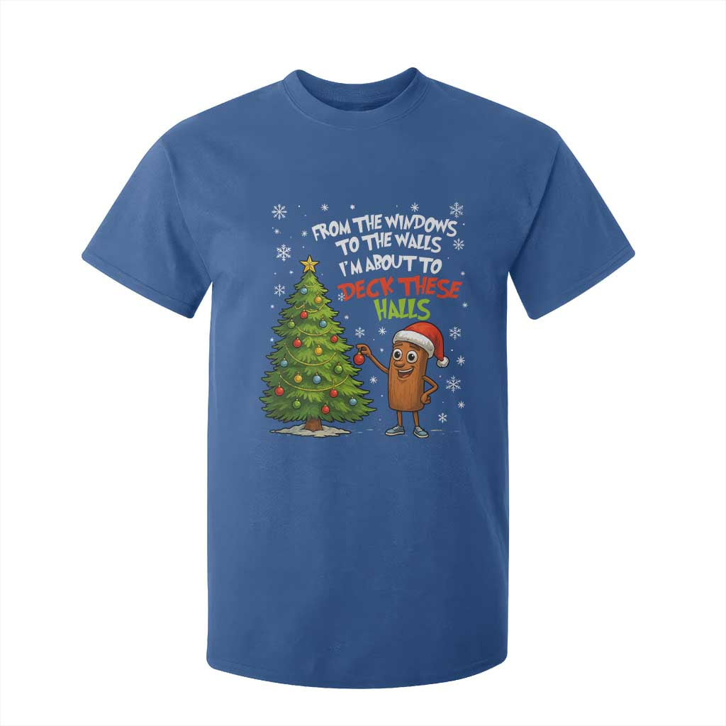 Funny Christmas Italian Brainrot T Shirt For Kid Funny Memes From The Windows to the Walls I'm About To TS10 Royal Blue Print Your Wear