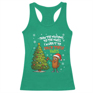 Funny Christmas Italian Brainrot Racerback Tank Top Funny Memes From The Windows to the Walls I'm About To TS10 Irish Green Print Your Wear