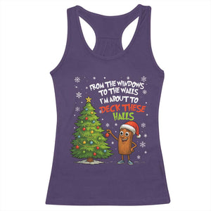 Funny Christmas Italian Brainrot Racerback Tank Top Funny Memes From The Windows to the Walls I'm About To TS10 Purple Print Your Wear