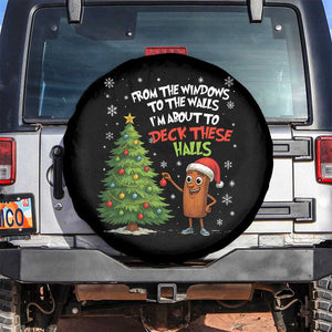 Funny Christmas Italian Brainrot Spare Tire Cover Funny Memes From The Windows to the Walls I'm About To TS10 No hole Black Print Your Wear