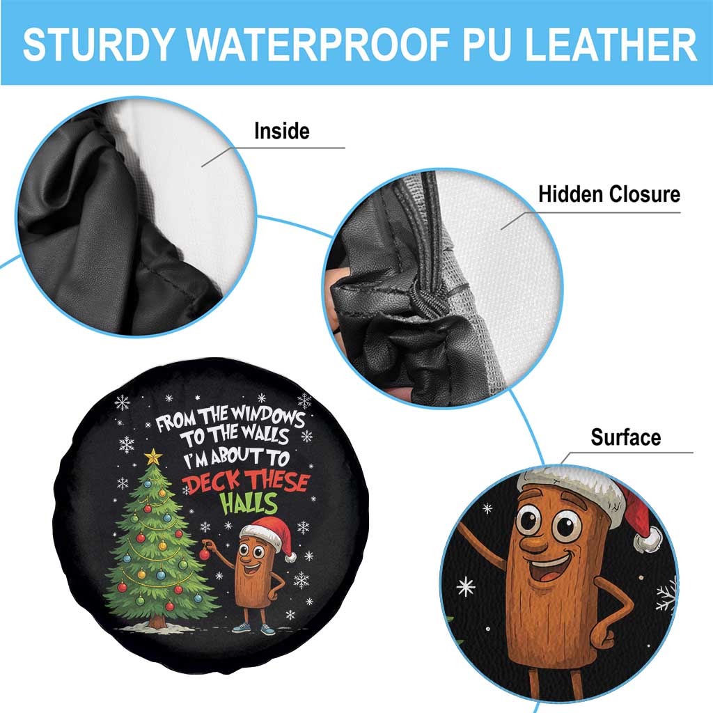 Funny Christmas Italian Brainrot Spare Tire Cover Funny Memes From The Windows to the Walls I'm About To TS10 Print Your Wear