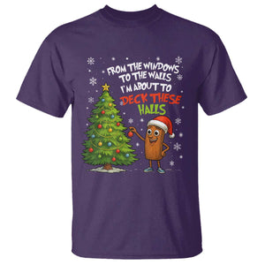 Funny Christmas Italian Brainrot T Shirt Funny Memes From The Windows to the Walls I'm About To TS10 Purple Print Your Wear