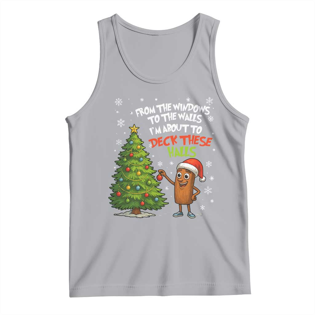 Funny Christmas Italian Brainrot Tank Top Funny Memes From The Windows to the Walls I'm About To TS10 Athletic Heather Print Your Wear