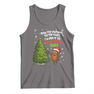 Funny Christmas Italian Brainrot Tank Top Funny Memes From The Windows to the Walls I'm About To TS10 Deep Heather Print Your Wear
