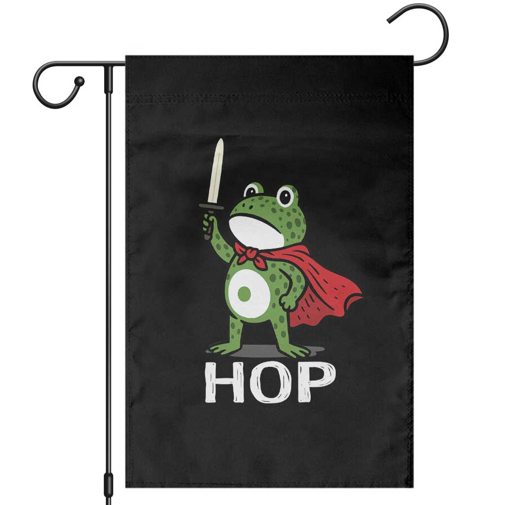 Resist Frog With Sword Garden Flag No Kings Portland Protest Saves America TS10 Black Print Your Wear