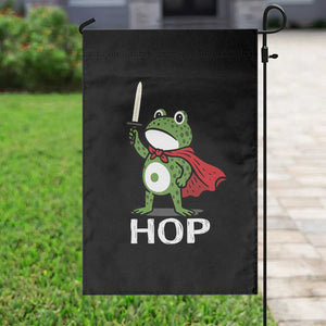 Resist Frog With Sword Garden Flag No Kings Portland Protest Saves America TS10 Print Your Wear