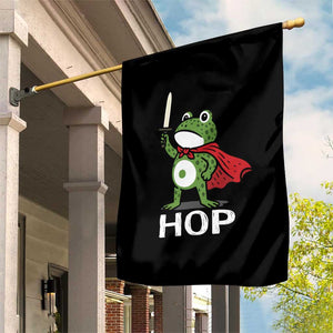 Resist Frog With Sword Garden Flag No Kings Portland Protest Saves America TS10 Print Your Wear