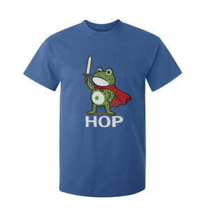 Resist Frog With Sword T Shirt For Kid No Kings Portland Protest Saves America TS10 Royal Blue Print Your Wear