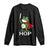 Resist Frog With Sword Long Sleeve Shirt No Kings Portland Protest Saves America TS10 Black Print Your Wear