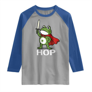 Resist Frog With Sword Raglan Shirt No Kings Portland Protest Saves America TS10 Sport Gray Royal Print Your Wear