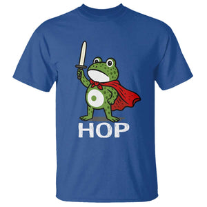 Resist Frog With Sword T Shirt No Kings Portland Protest Saves America TS10 Royal Blue Print Your Wear