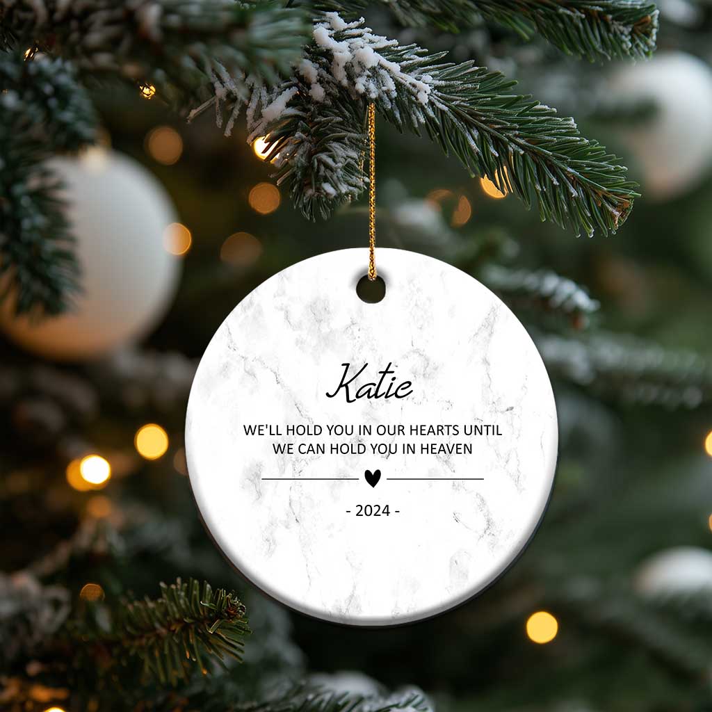 Personalized Dog Memorial Christmas Ornament 2024 Custom Name Pet Remembrance Sympathy Gifts TS10 Print Your Wear
