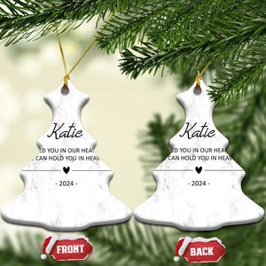 Personalized Dog Memorial Christmas Ornament 2024 Custom Name Pet Remembrance Sympathy Gifts TS10 Christmas Tree Marbel Print Your Wear