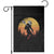Funny Lax Bigfoot Garden Flag Retro Vintage Sasquatch Lacrosse - Print Your Wear