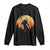 Funny Lax Bigfoot Long Sleeve Shirt Retro Vintage Sasquatch Lacrosse TS10 Black Print Your Wear