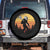 Funny Lax Bigfoot Spare Tire Cover Retro Vintage Sasquatch Lacrosse - Print Your Wear