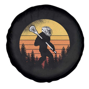 Funny Lax Bigfoot Spare Tire Cover Retro Vintage Sasquatch Lacrosse TS10 Print Your Wear