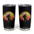 Funny Lax Bigfoot Tumbler Cup Retro Vintage Sasquatch Lacrosse - Print Your Wear