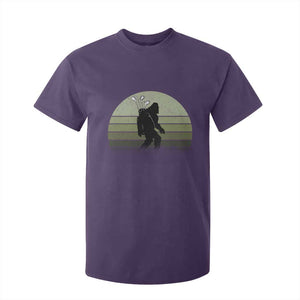 Bigfoot Golfer T Shirt For Kid Funny Sasquatch Golfing Golf Balls TS10 Purple Print Your Wear