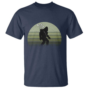 Bigfoot Golfer T Shirt Funny Sasquatch Golfing Golf Balls TS10 Navy Print Your Wear