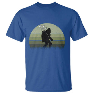 Bigfoot Golfer T Shirt Funny Sasquatch Golfing Golf Balls TS10 Royal Blue Print Your Wear
