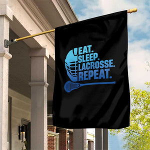 Eat Sleep Lacrosse Repeat Garden Flag Funny Lax Lover Player TS10 Print Your Wear