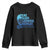 Eat Sleep Lacrosse Repeat Youth Sweatshirt Funny Lax Lover Player TS10 Black Print Your Wear
