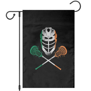 Ireland Lacrosse Garden Flag Irish Flag Ireland TS10 Black Print Your Wear