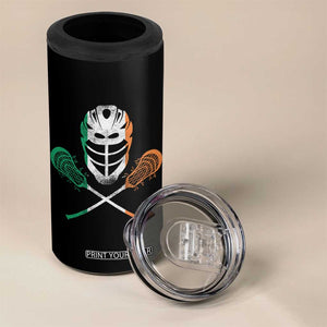 Ireland Lacrosse 4 in 1 Can Cooler Tumbler Irish Flag Ireland TS10 Print Your Wear
