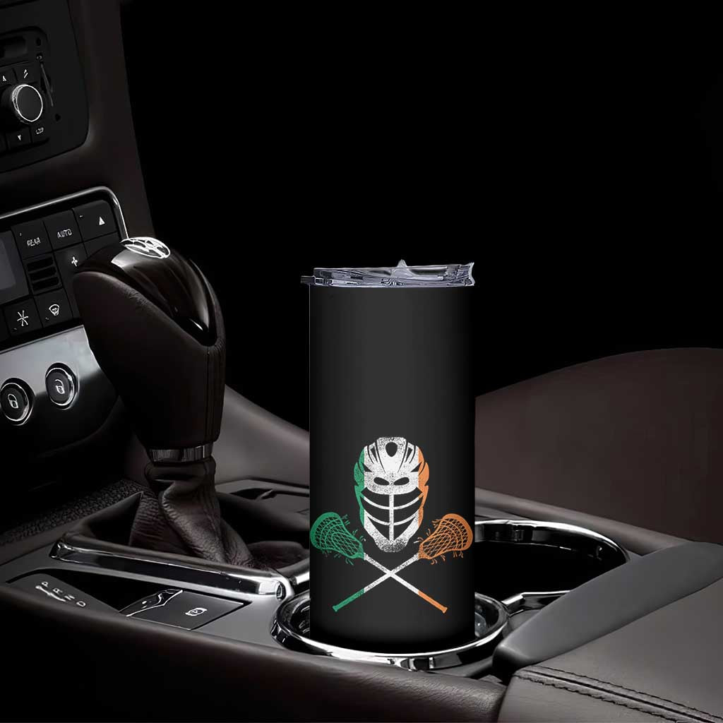 Ireland Lacrosse Skinny Tumbler Irish Flag Ireland TS10 Print Your Wear