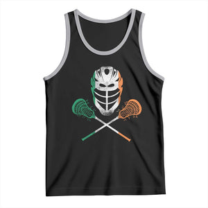 Ireland Lacrosse Tank Top Irish Flag Ireland TS10 Black Athletic Heather Print Your Wear