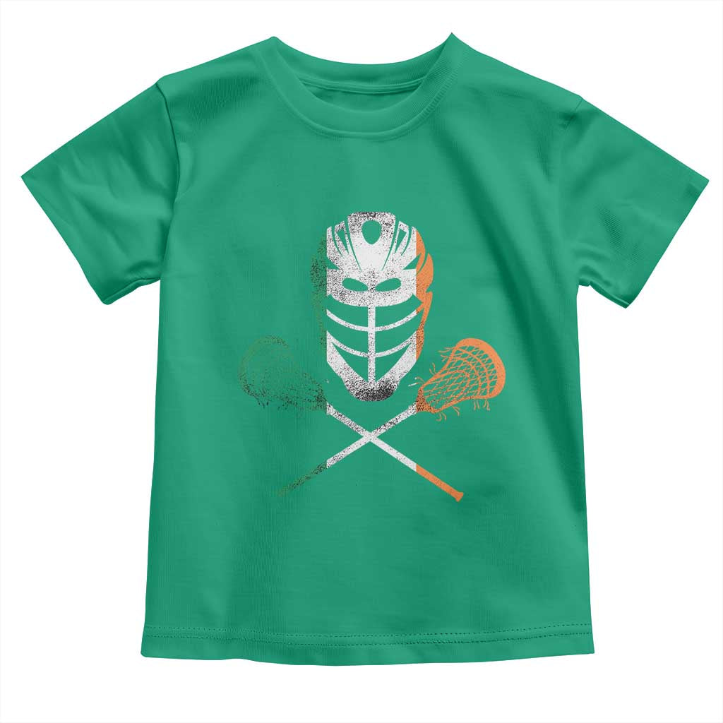 Ireland Lacrosse Toddler T Shirt Irish Flag Ireland TS10 Irish Green Print Your Wear