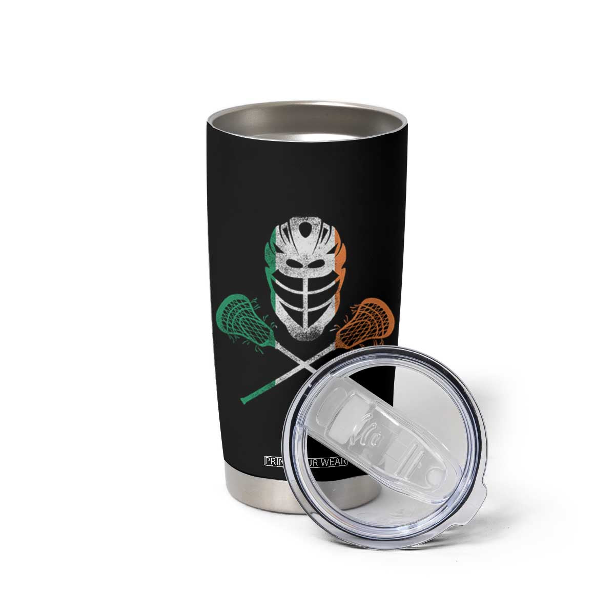 Ireland Lacrosse Tumbler Cup Irish Flag Ireland TS10 Print Your Wear