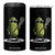 Funny Lacrosse 4 in 1 Can Cooler Tumbler Pickle Playing Lax Lover Player - Print Your Wear