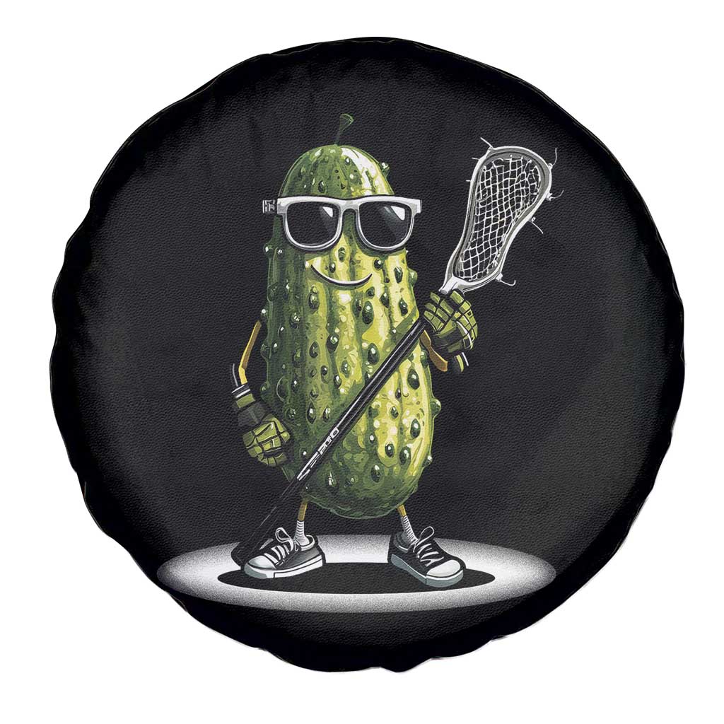 Funny Lacrosse Spare Tire Cover Pickle Playing Lax Lover Player TS10 Print Your Wear