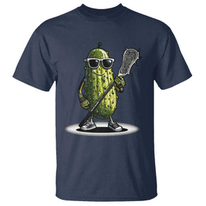 Funny Lacrosse T Shirt Pickle Playing Lax Lover Player TS10 Navy Print Your Wear