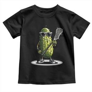 Funny Lacrosse Toddler T Shirt Pickle Playing Lax Lover Player TS10 Black Print Your Wear