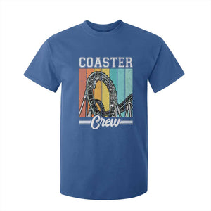 Vintage Rollercoaster Crew T Shirt For Kid Family Roller Coaster Amusement Park
