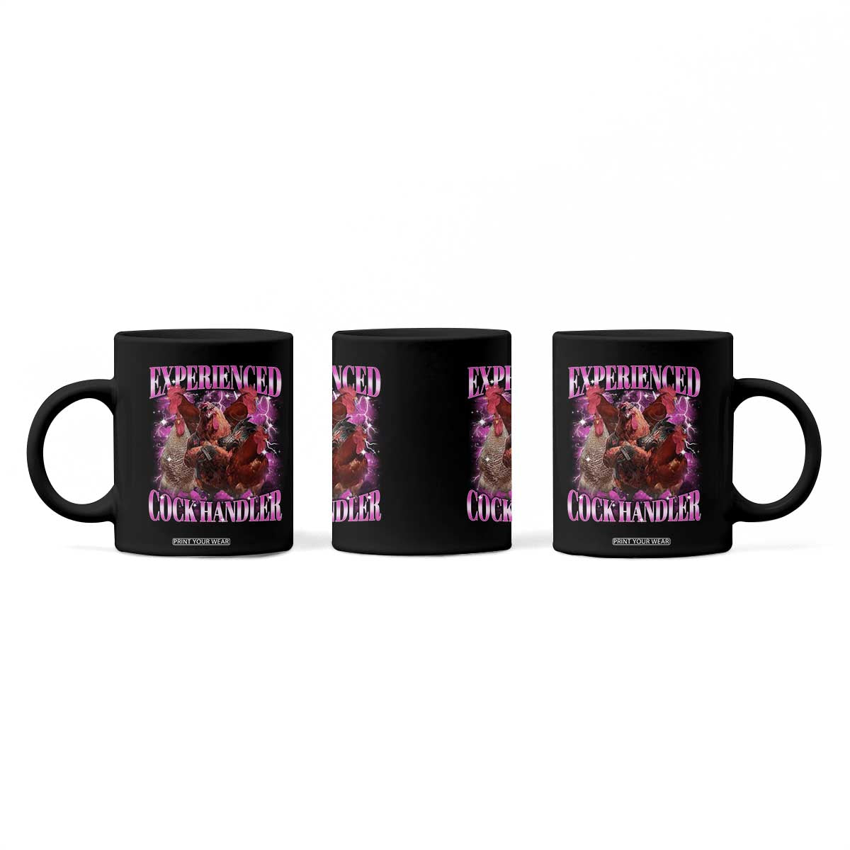 Embarrassing Adult Humor Experienced Cock Handler Inappropriate Coffee Mug TS10 Print Your Wear