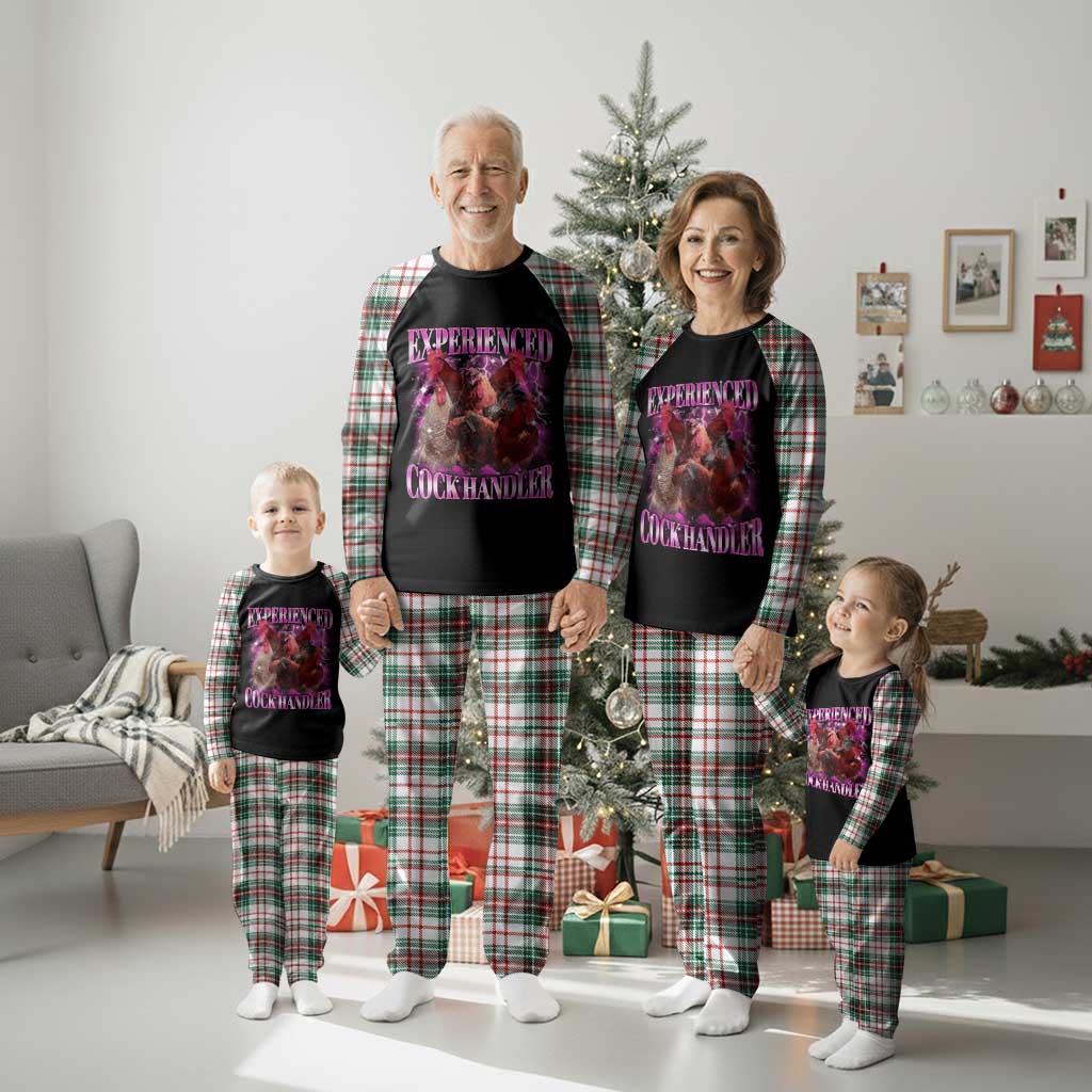 Embarrassing Adult Humor Experienced Cock Handler Inappropriate Plaid Pajama Set TS10 Christmas Plaid Print Your Wear