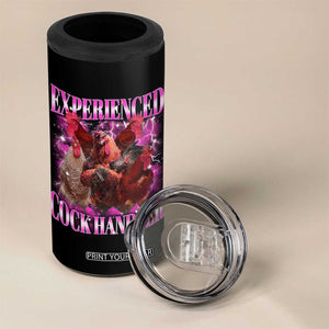 Embarrassing Adult Humor Experienced Cock Handler Inappropriate 4 in 1 Can Cooler Tumbler TS10 Print Your Wear