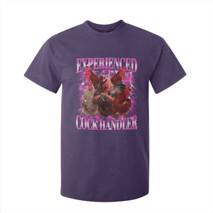 Embarrassing Adult Humor Experienced Cock Handler Inappropriate T Shirt For Kid TS10 Purple Print Your Wear