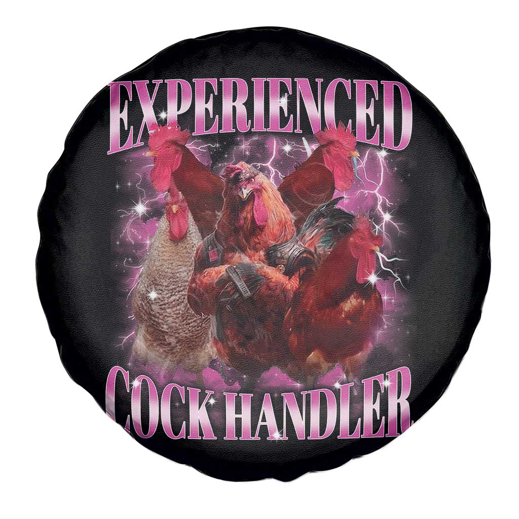 Embarrassing Adult Humor Experienced Cock Handler Inappropriate Spare Tire Cover TS10 Print Your Wear