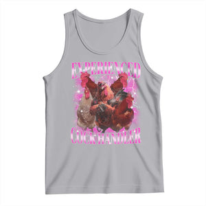Embarrassing Adult Humor Experienced Cock Handler Inappropriate Tank Top TS10 Athletic Heather Print Your Wear