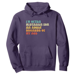 Im Often Mistaken For An Adult Because Of My Age Hoodie Sarcastic Quote Funny Saying Old Guys Birthday Gifts