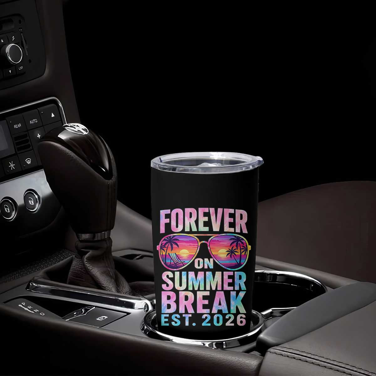 Retired Teacher Tumbler Cup Forever On Summer Break Retirement 2026 TS10 Print Your Wear