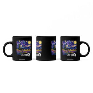 Let it Gogh Funny Vincent Van Gogh Starry Night Coffee Mug
