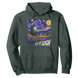 Let it Gogh Funny Vincent Van Gogh Starry Night Hoodie